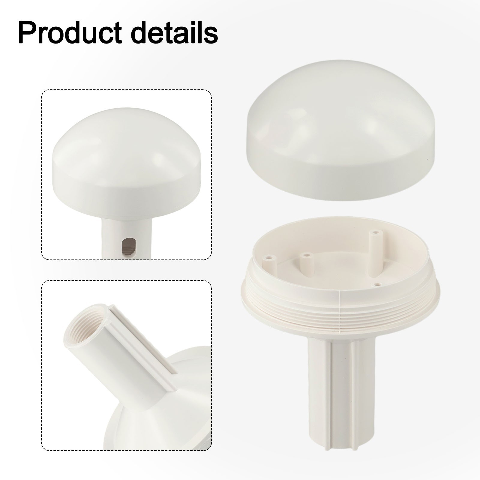 Sturdy ABS GPS Antenna Accessory Easy Installation Marine Applications