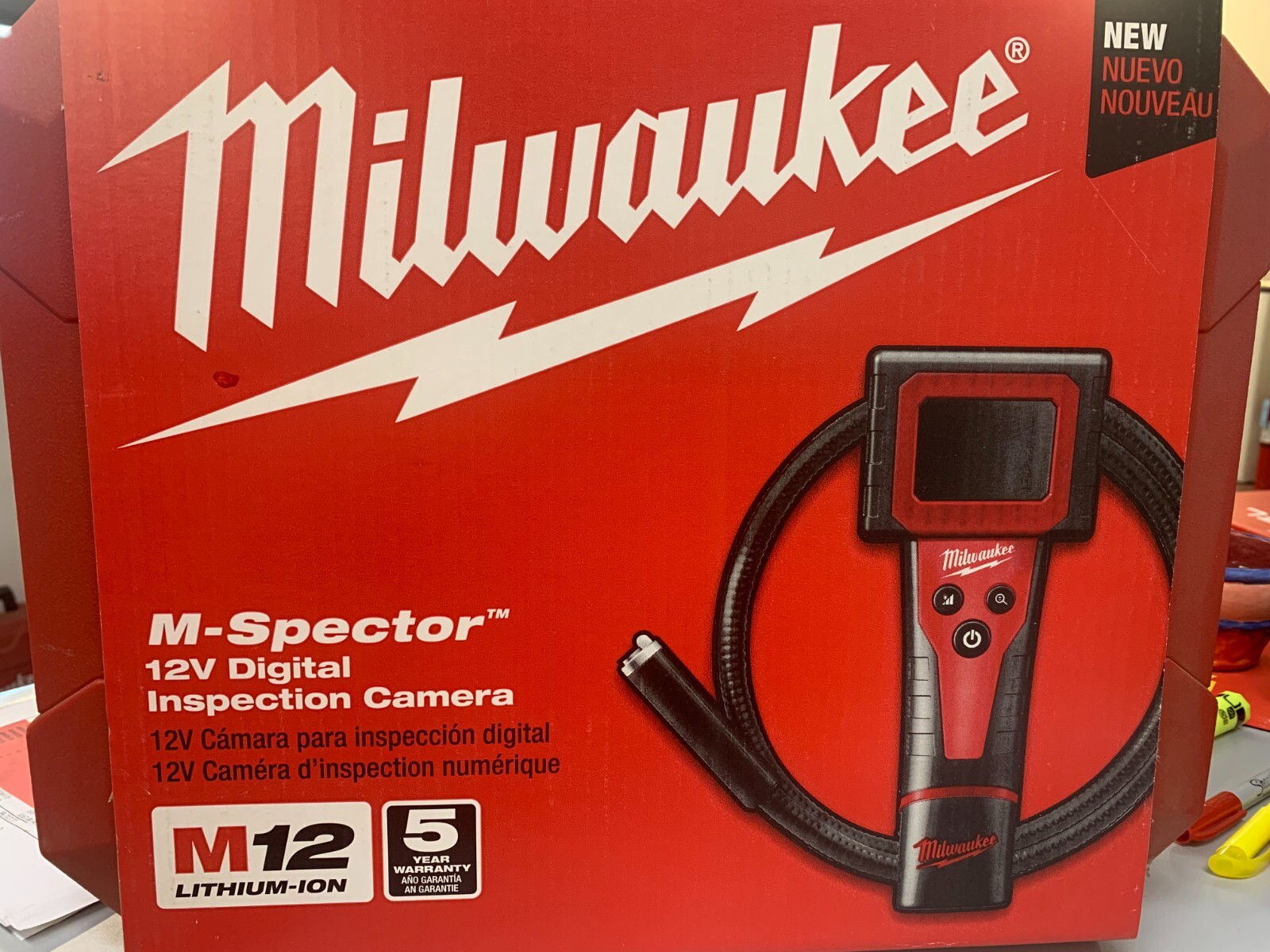 M-SPECTOR™ M12™ Cordless Lithium-Ion Digital Inspection Camera Kit 2310-21 NEW