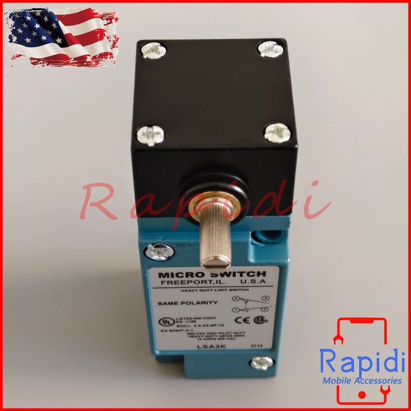 Micro Switch Heavy Duty Limit Switch Rotary Lever For Honeywell LSA3K 10A 600VAC