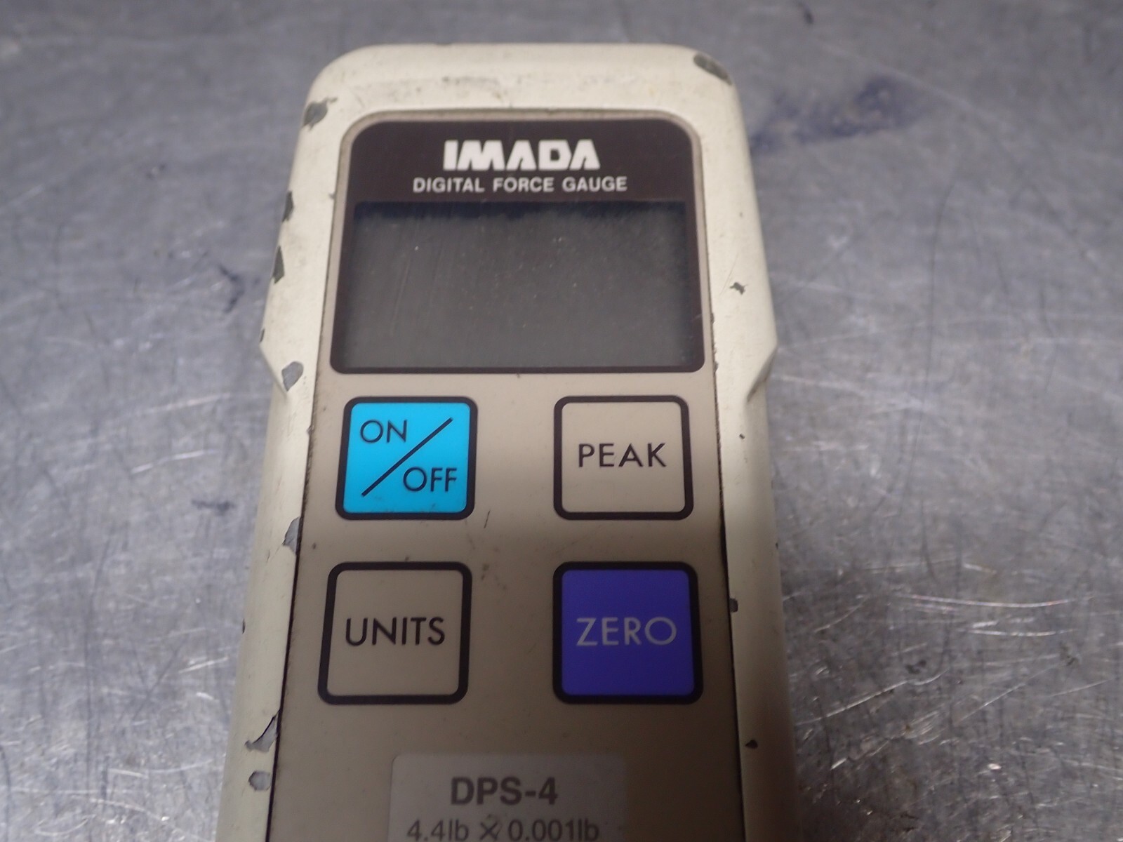 IMADA 70074 DPS-4 Digital Force Gauge 4.4lb x 0.001lb Used With Warranty