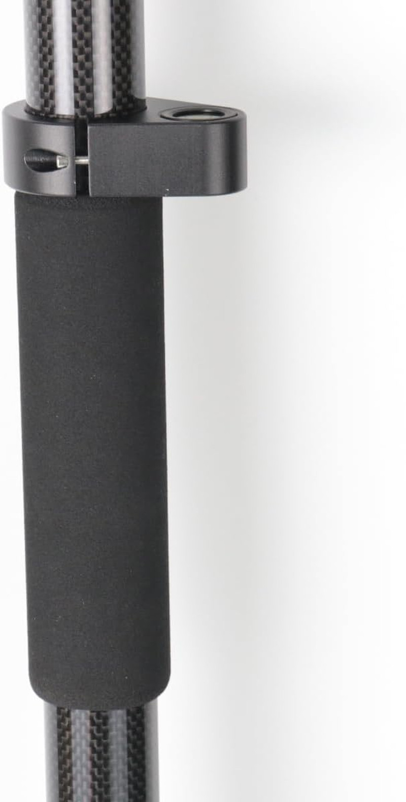Carbon Fiber GPS Pole, 6.6FT Surveying Prism Pole, 4 Sections GPS Rover Rod, 2M