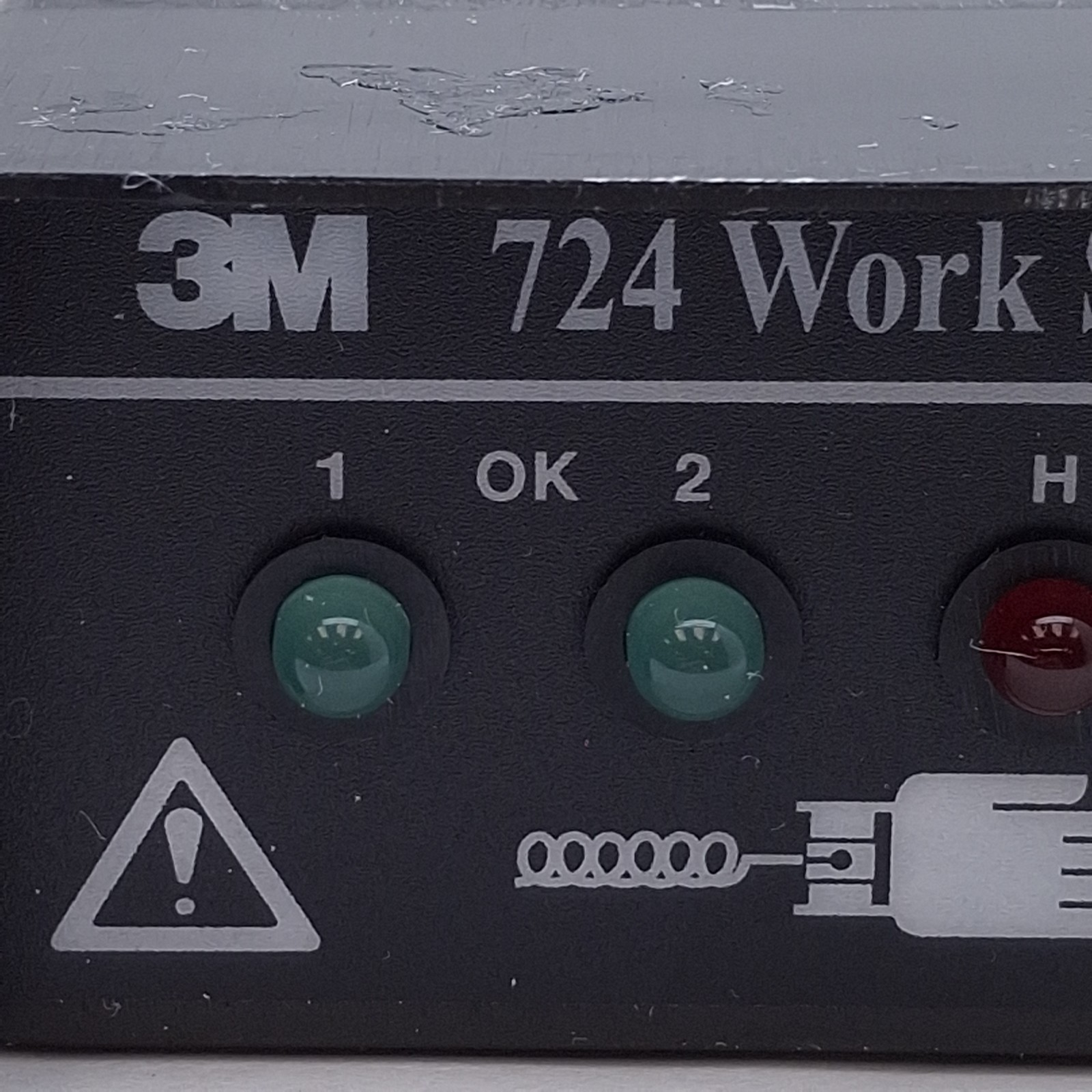 3M 724 Workstation Monitor, 25VDC@50mA, 3.7megohms Test Limit, 2.75x1x1in