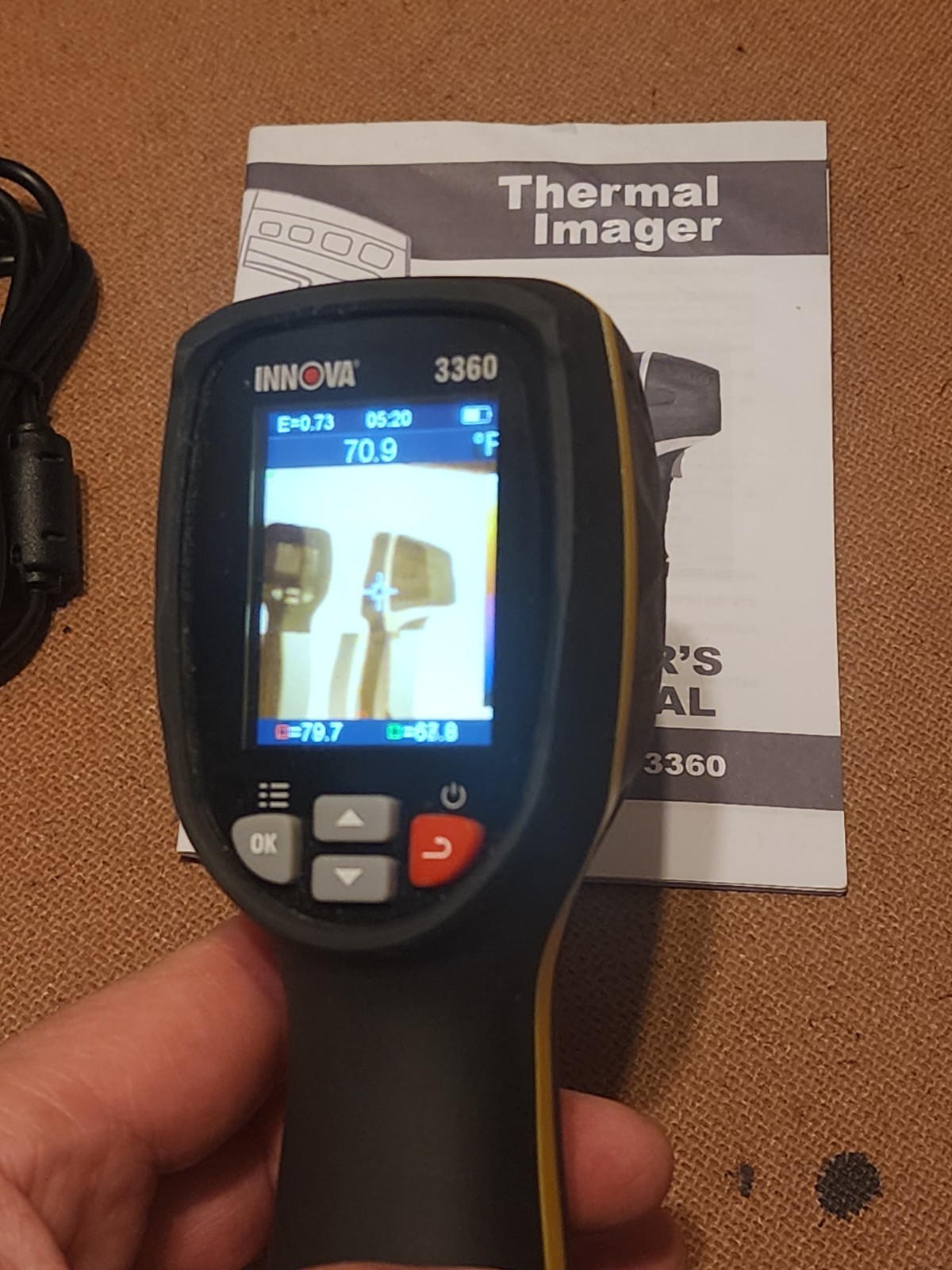 Innova 3360 Thermal Imaging Camera – Infrared with Heat Vision – HVAC/PIPES/AUTO