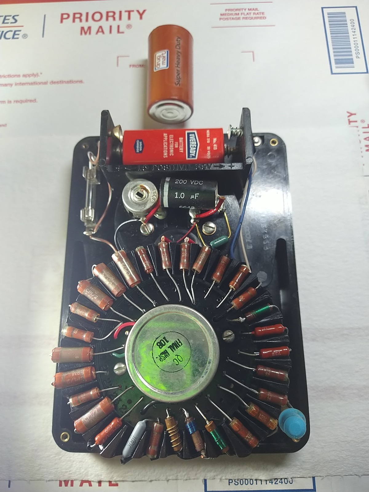 TRIPLETT VOLT OHMS METER 630-NA NEVER USE FOR COLLECTORS PEOPLE WITH ORIGINAL BO