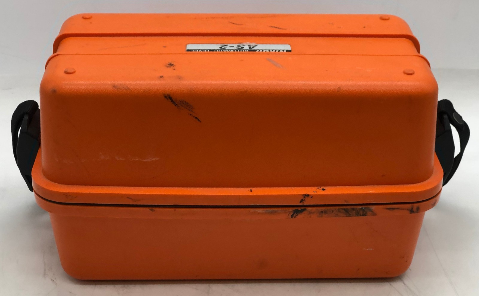 NIKON AS-2 Automatic Level 360 Degree Surveying Instrument W/Hard Orange Case