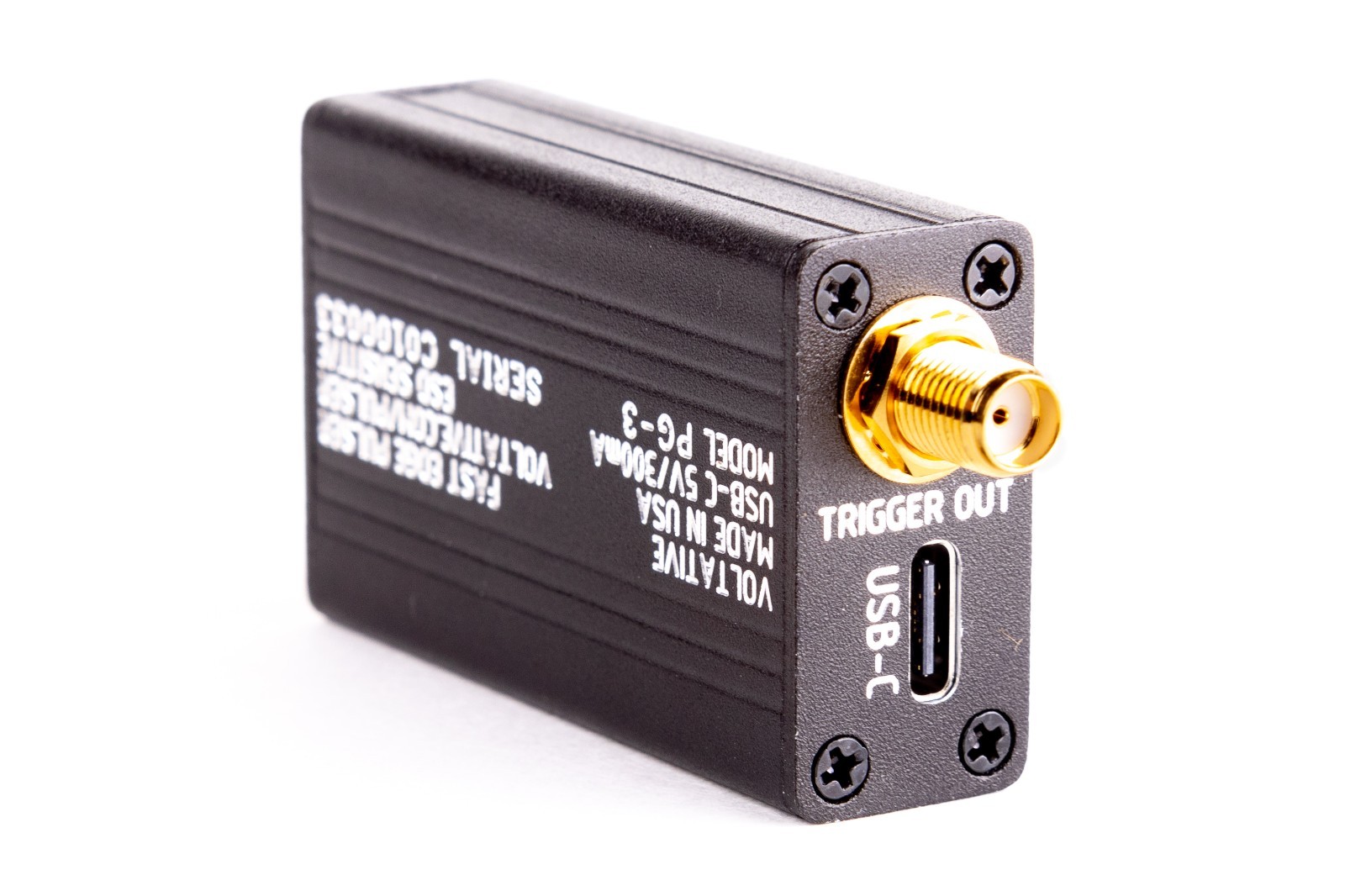 Voltative PG-3 ultra-fast edge rise time pulse generator: 20 ps rise time
