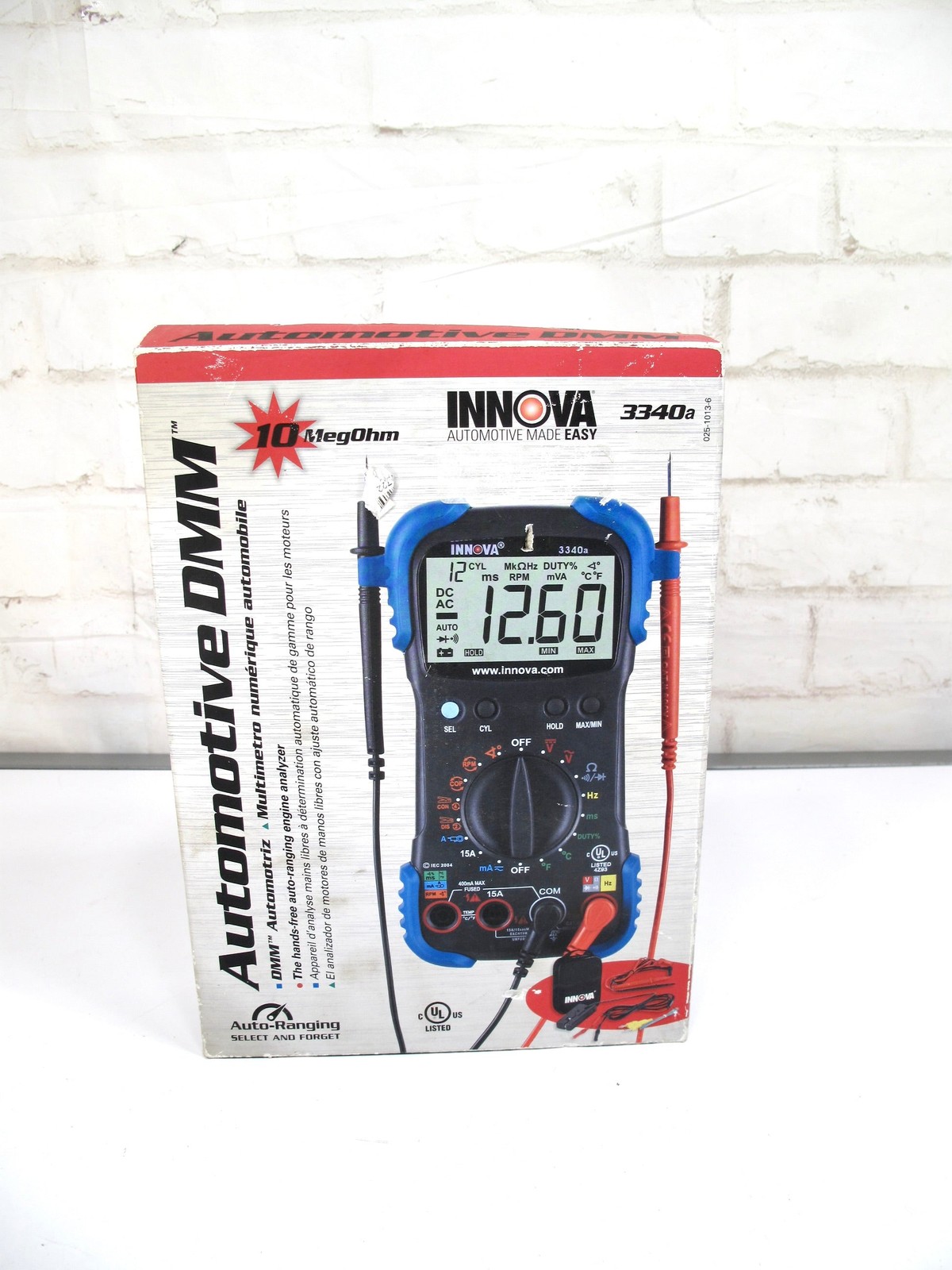 Innova 3340a Professional Automotive DMM Digital Multimeter