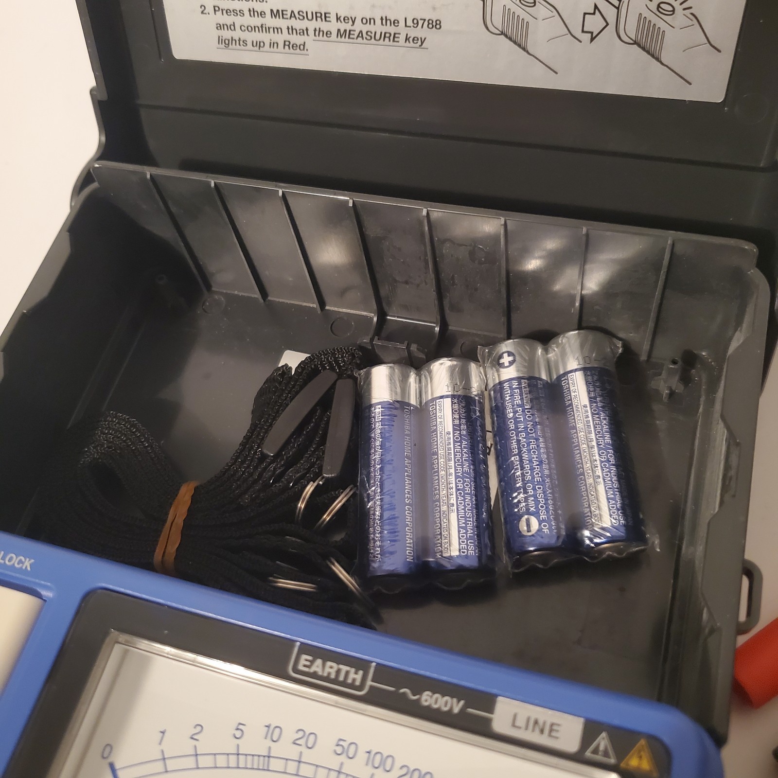 Hioki IR4018-20 Analog Insulation Resistance Tester Single-Range New With Box
