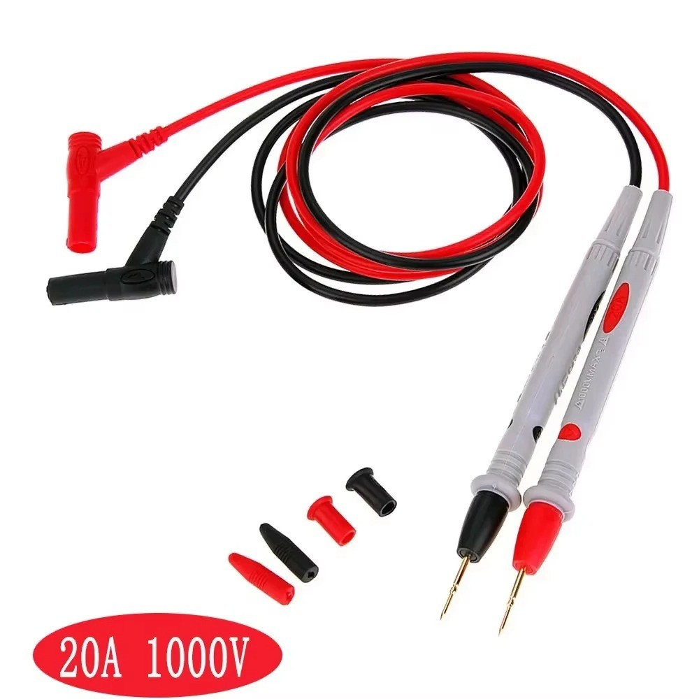 Multimeter Test Leads for Fluke Meter Electrical Alligator Clip Probes 1000V 20A