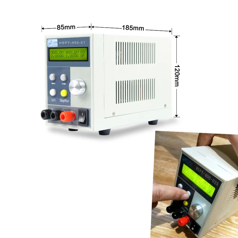 Lab DC Programmable Power Supply Adjustable 0-400V 0-20A Switching Power Source
