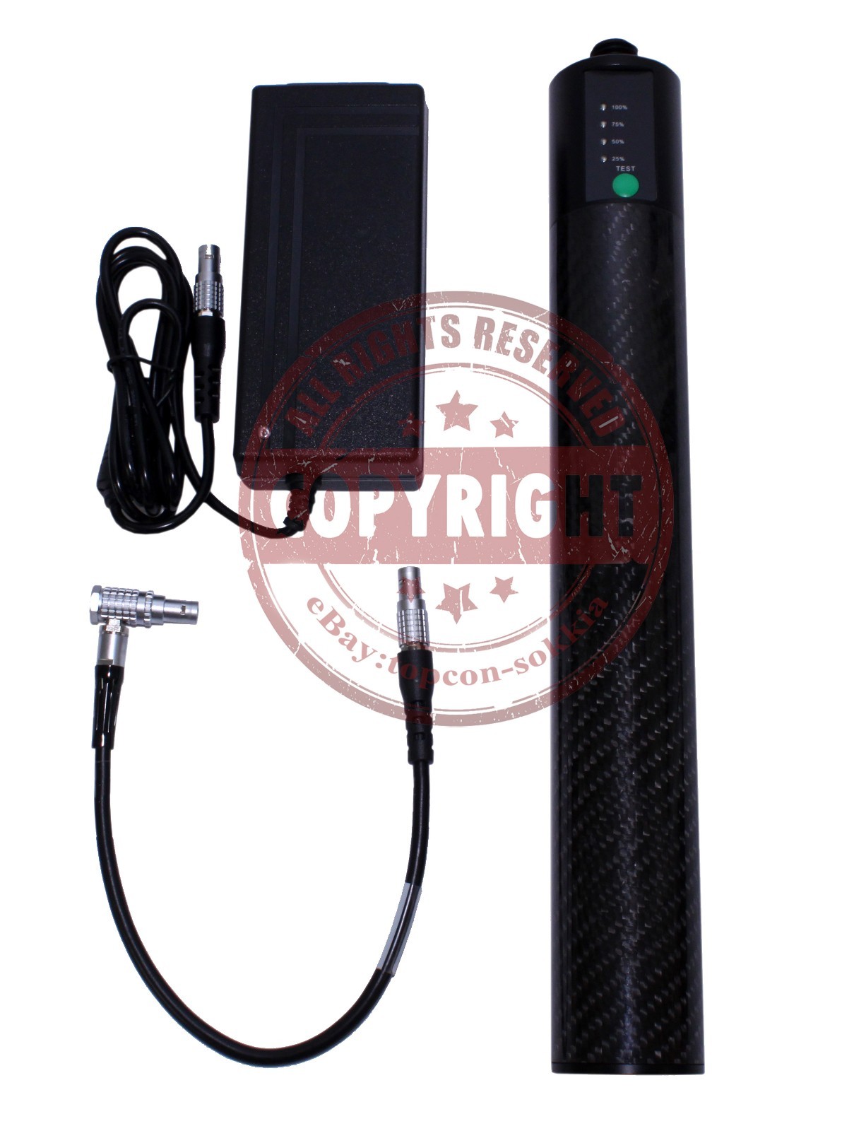 TPI POWERSTICK EXTERNAL BATTERY FOR CARLSON BRX6 GPS BASE,ROVER, HEMISPHERE S321