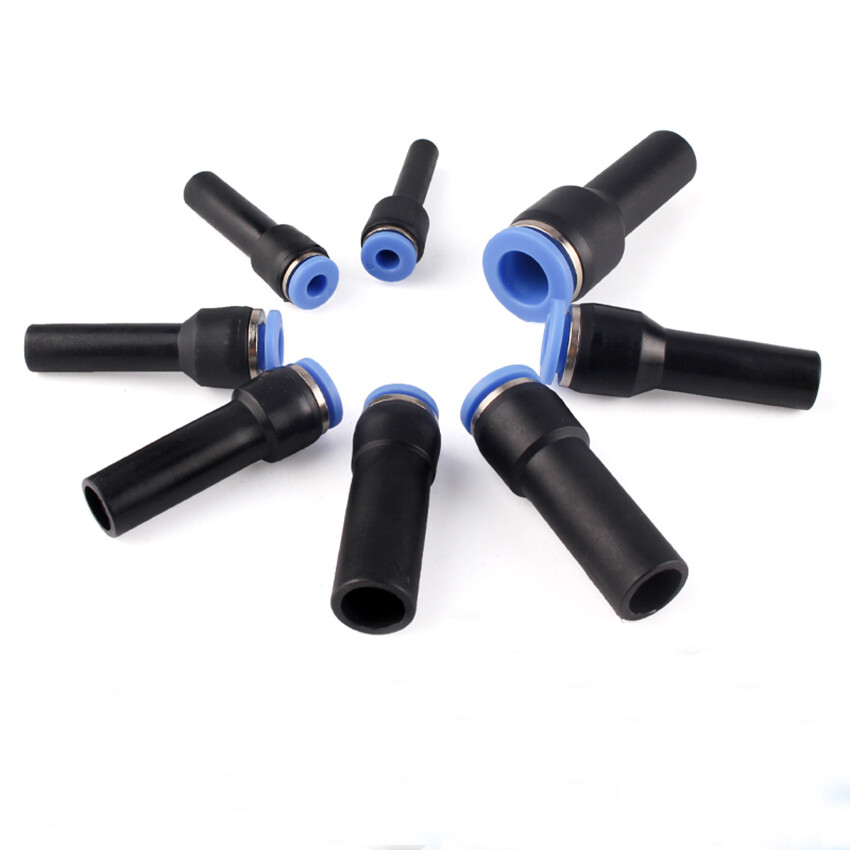 Ø 4-12mm Pneumatic Tube Hose Reducer Adapter Push-In Fittings Straight Connector