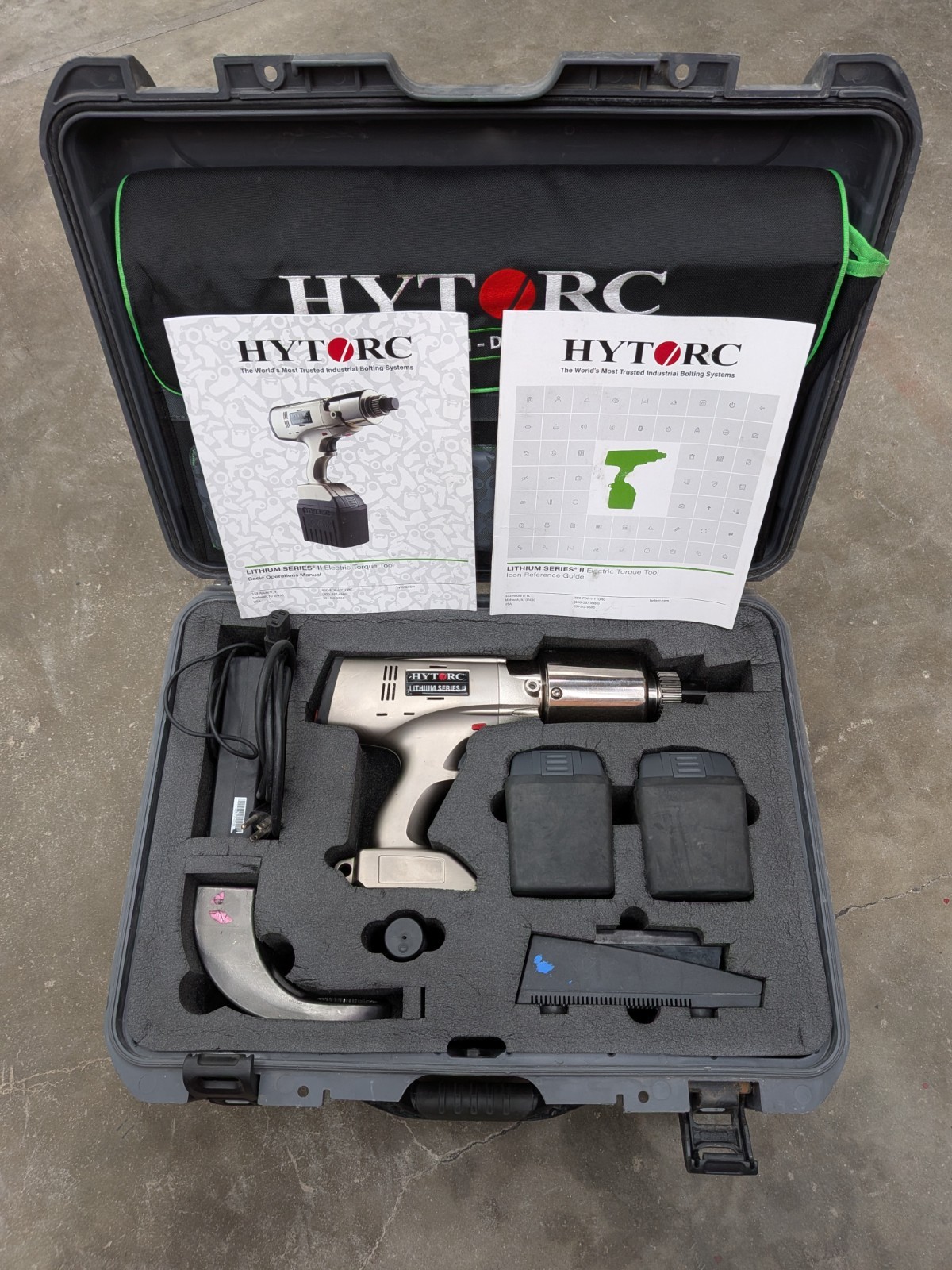 HYTORC LST-3000 Lithium Series II Bluetooth Electric Torque Tool