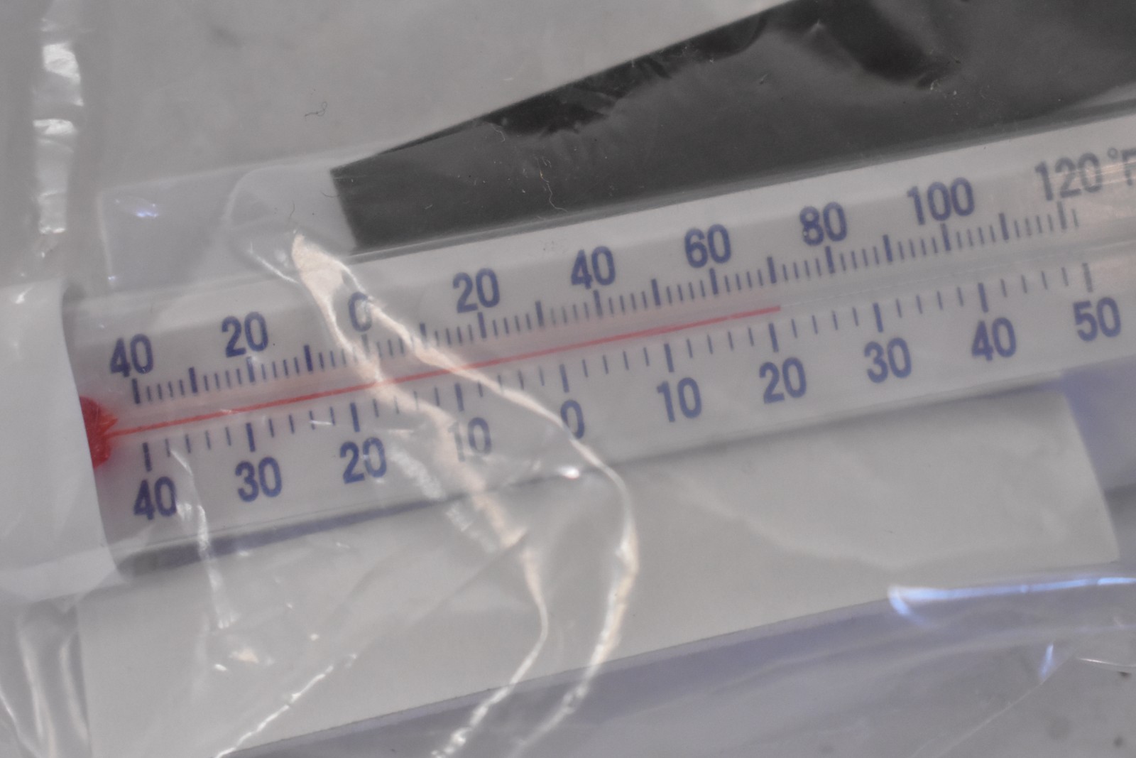Lot of 50 Kysor 08D10047 Horizontal Thermometers Mini Size 4″ Long Bulk Pack