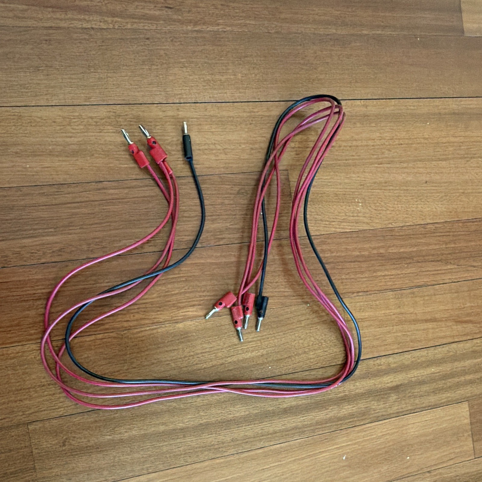 Pomona Red/Black 4mm Banana Plug Set 12 6in an 16 18in 4 48 in