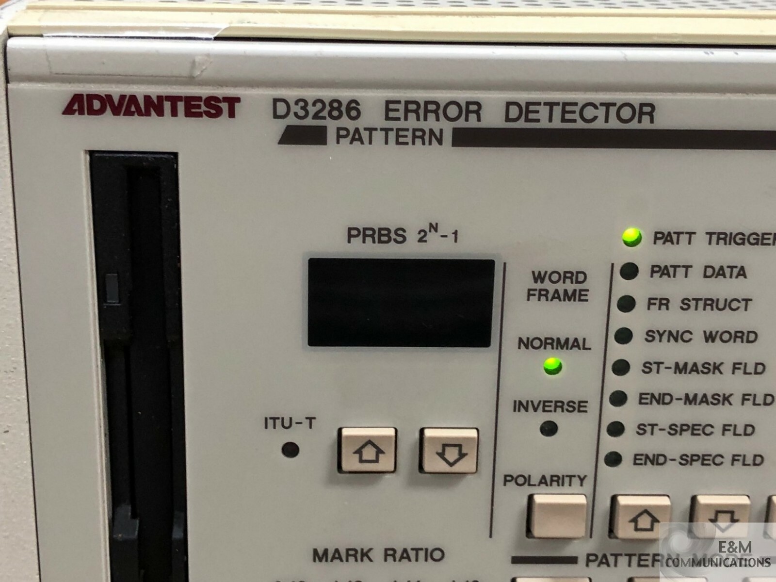 D3286 ADVANTEST DIGITAL TRANSMISSION TESTER 12GB/S ERROR RATE DETECTOR (4)