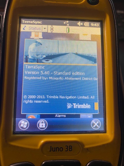 Trimble Juno 3B Handheld Data Collector GPS – With Terrasync 5.6