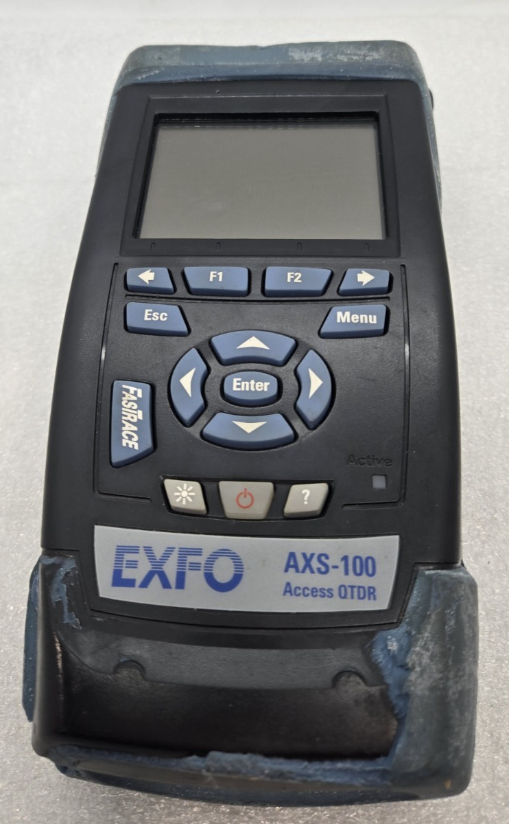 EXFO AXS-100 Access OTDR Test Unit FOR PARTS/REPAIR FAST FREE SHIPPING a