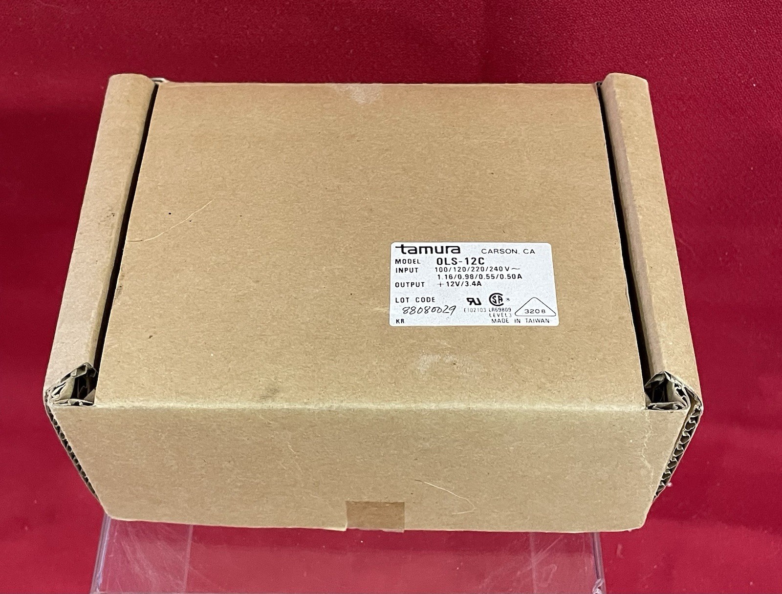 NIB TAMURA OLS-12C AC to DC POWER SUPPLY – In Unopened Factory Packaging