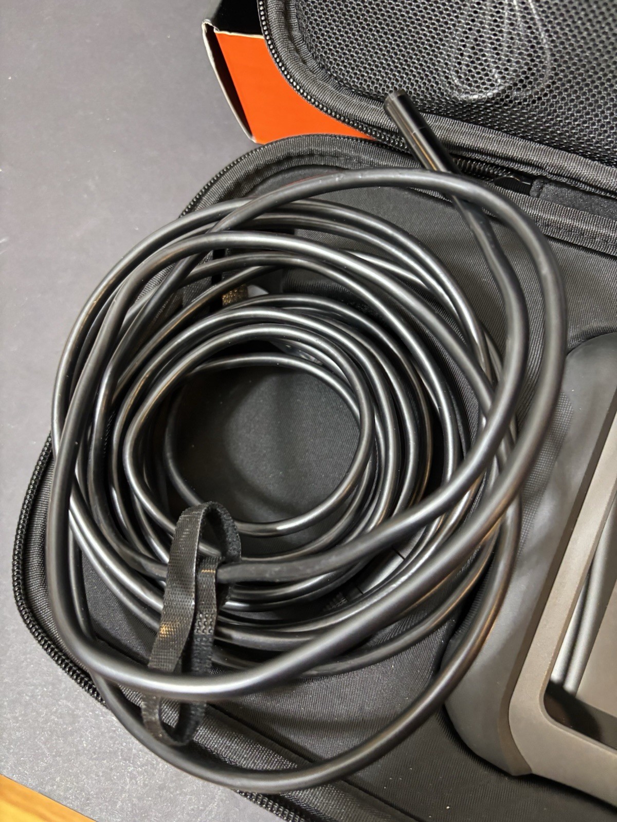 DEPSTECH 7” IPS Endoscope Camera w/ Lights 1080P Triple-Lens Digital Bore DS700