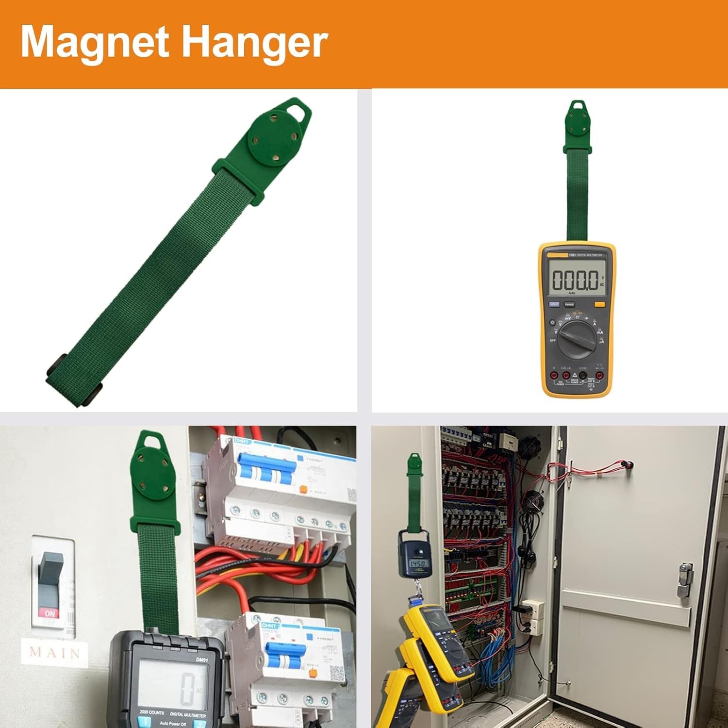 12-in-1 Multimeter Test Lead Kit with Magnet Hanger Kit and Soft Case for