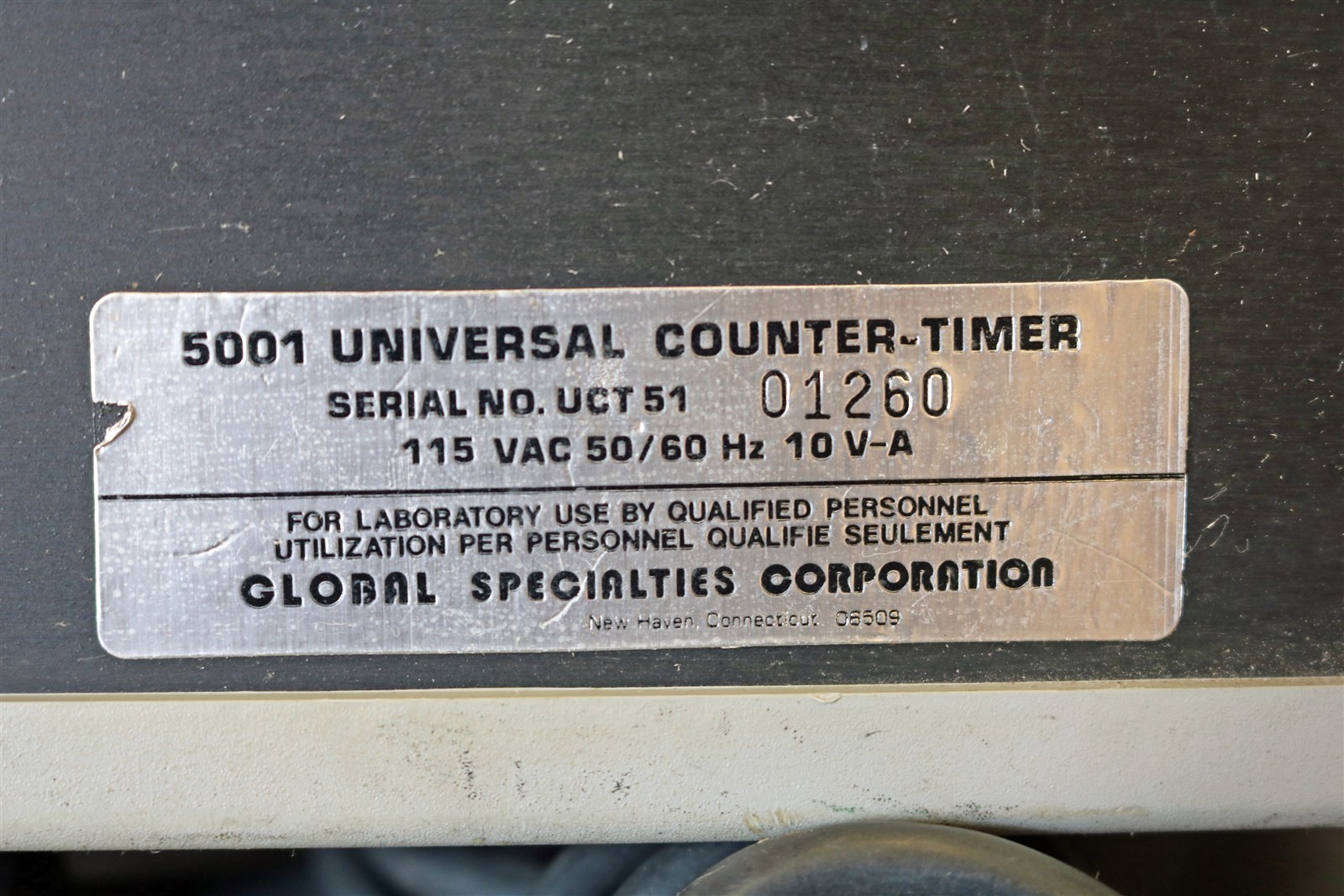 4001 Pulse Generator & 5001 Universal Counter Timer, Global Specialites – E3054