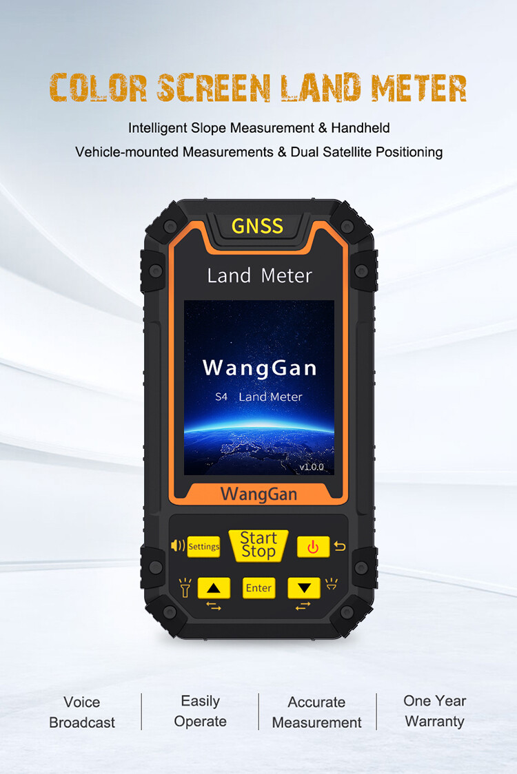 Handheld GPS Survey Equipment, GPS Land Measuring Instrument, Mini Handheld GPS
