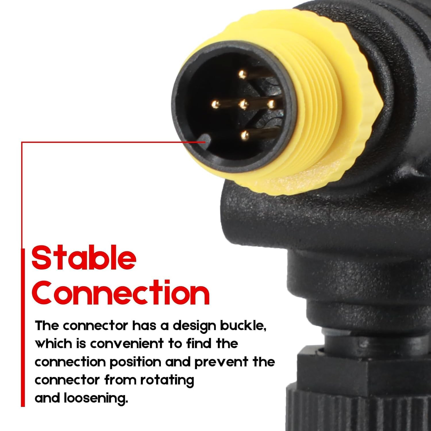 NMEA 2000 Marine Grade Cable for Lowrance Garmin Simrad Systems, 15FT Black