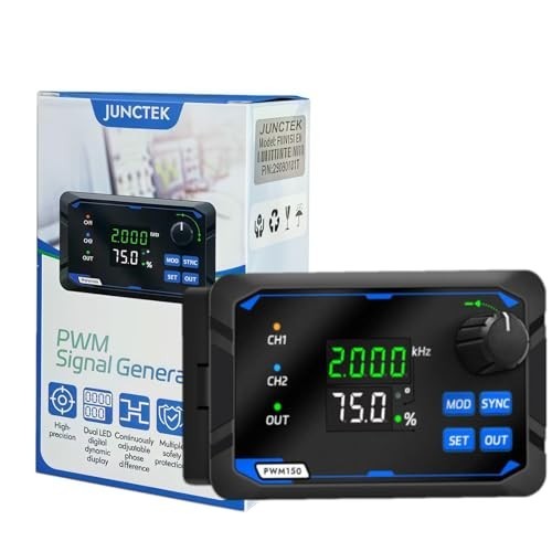 Dual-Channel Signal Generator, DC 5-24V 4-20ma Frequency Function Generator 1…