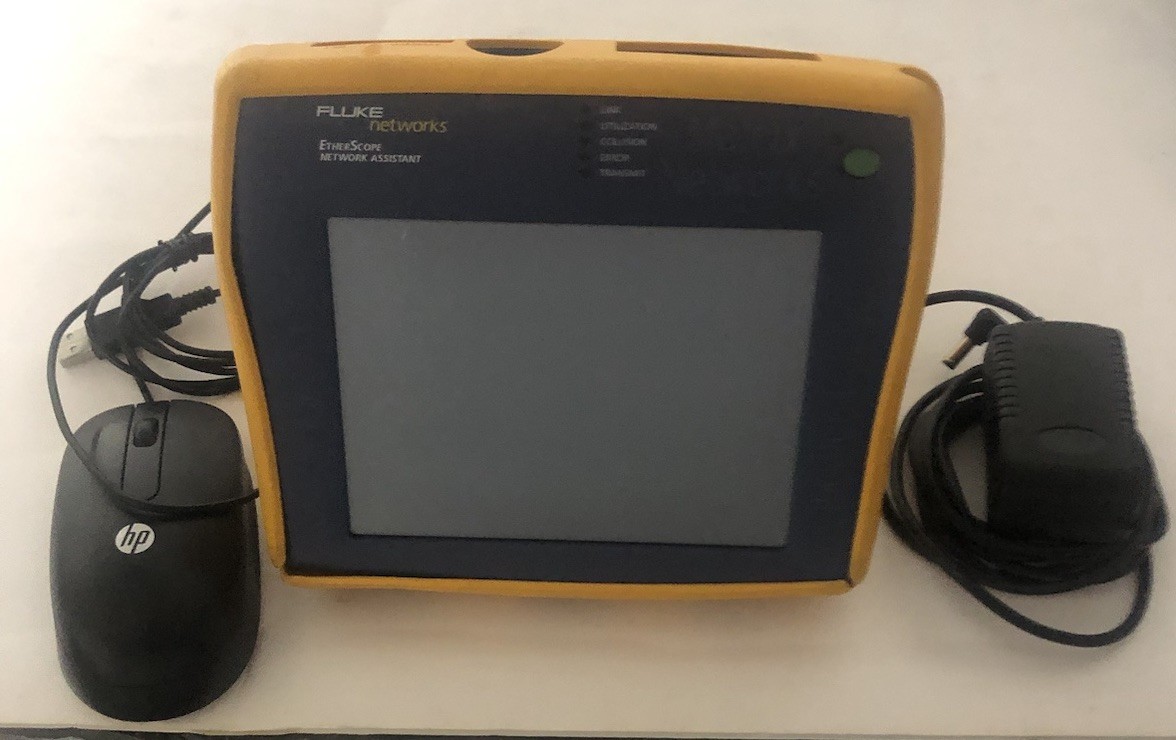 Fluke EtherScope Network Assistant-Tested Touchscreen not working,screen cracked