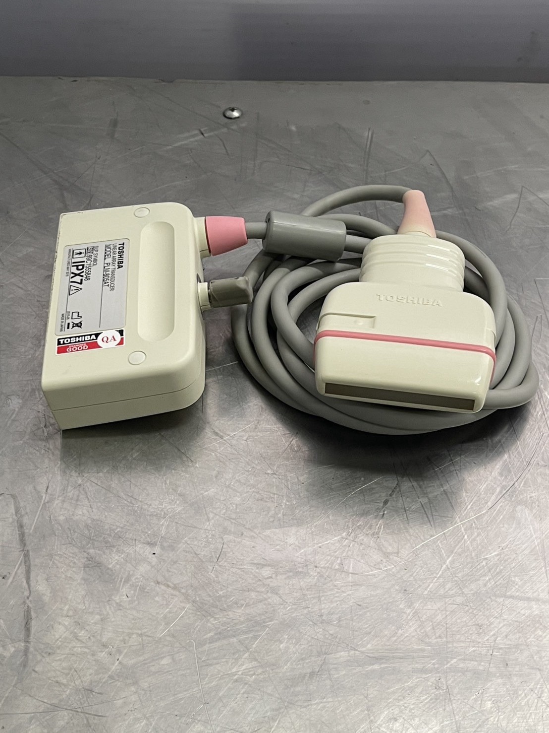 Toshiba PLM-805AT Linear Array Imaging Probe 8MHz Transducer Japan – AS IS