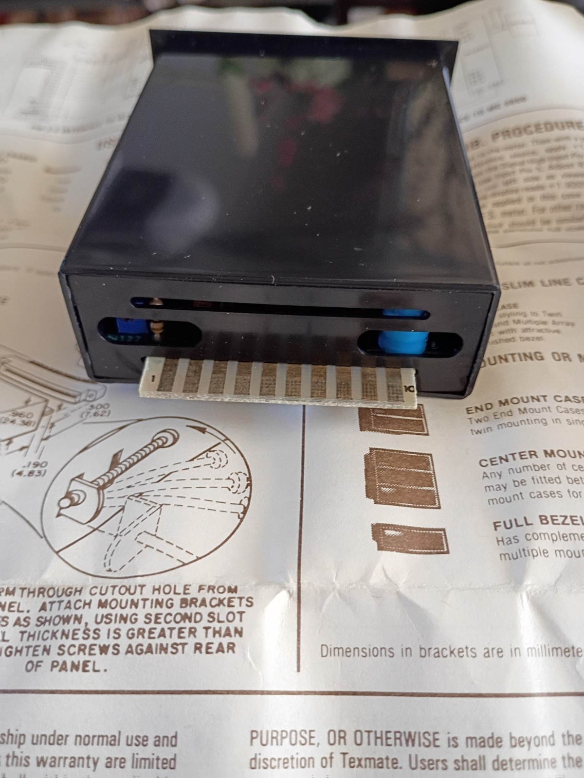 Texmate Inc PM-3.5 Screen new In Box With Paperwork