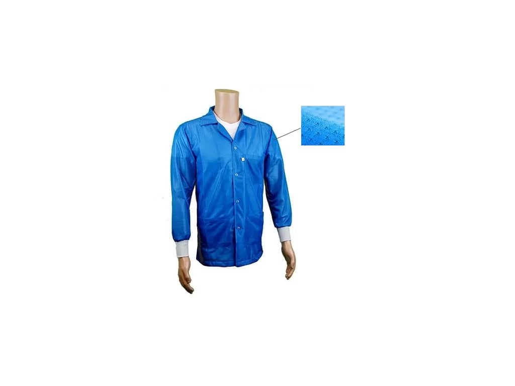 Transforming Technologies JKC9027LB – ESD Jacket, 3/4ths Length, Lapel Collar,