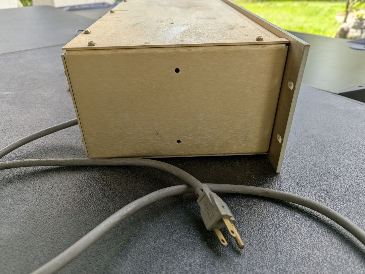 Vintage Delta Electronics EXMCP-3 RF Ammeter Panel 20A Broadcast Radio – RE