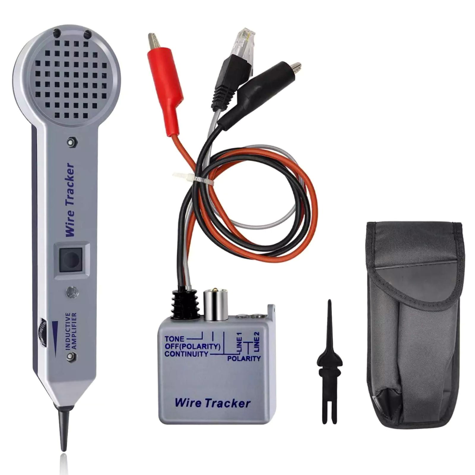New Tone Generator Set Wire Tracer Kit Features LED Indicator Proximity Lighting
