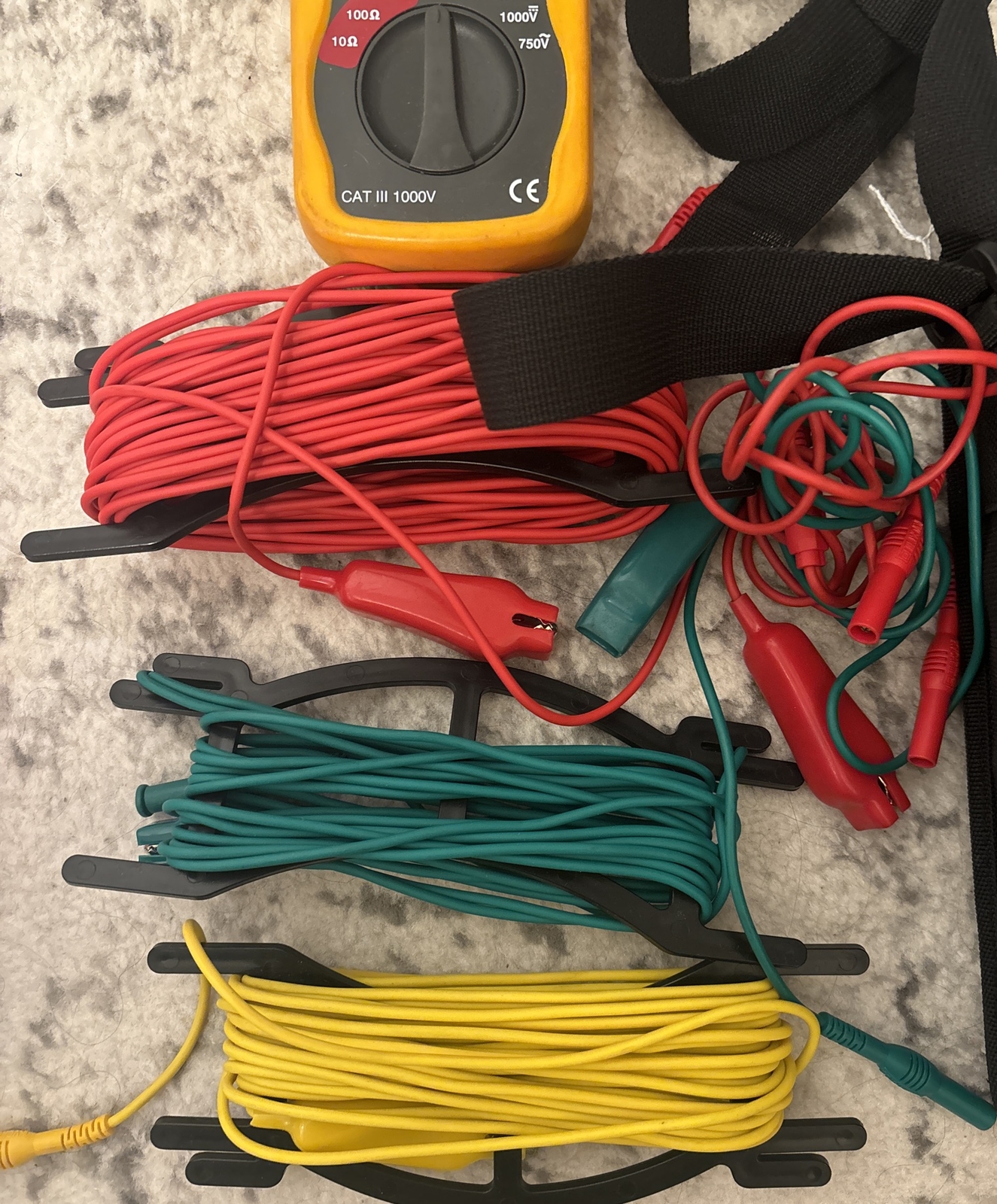 CEM DT-5300 DIGITAL EARTH GROUND RESISTANCE TESTER..116