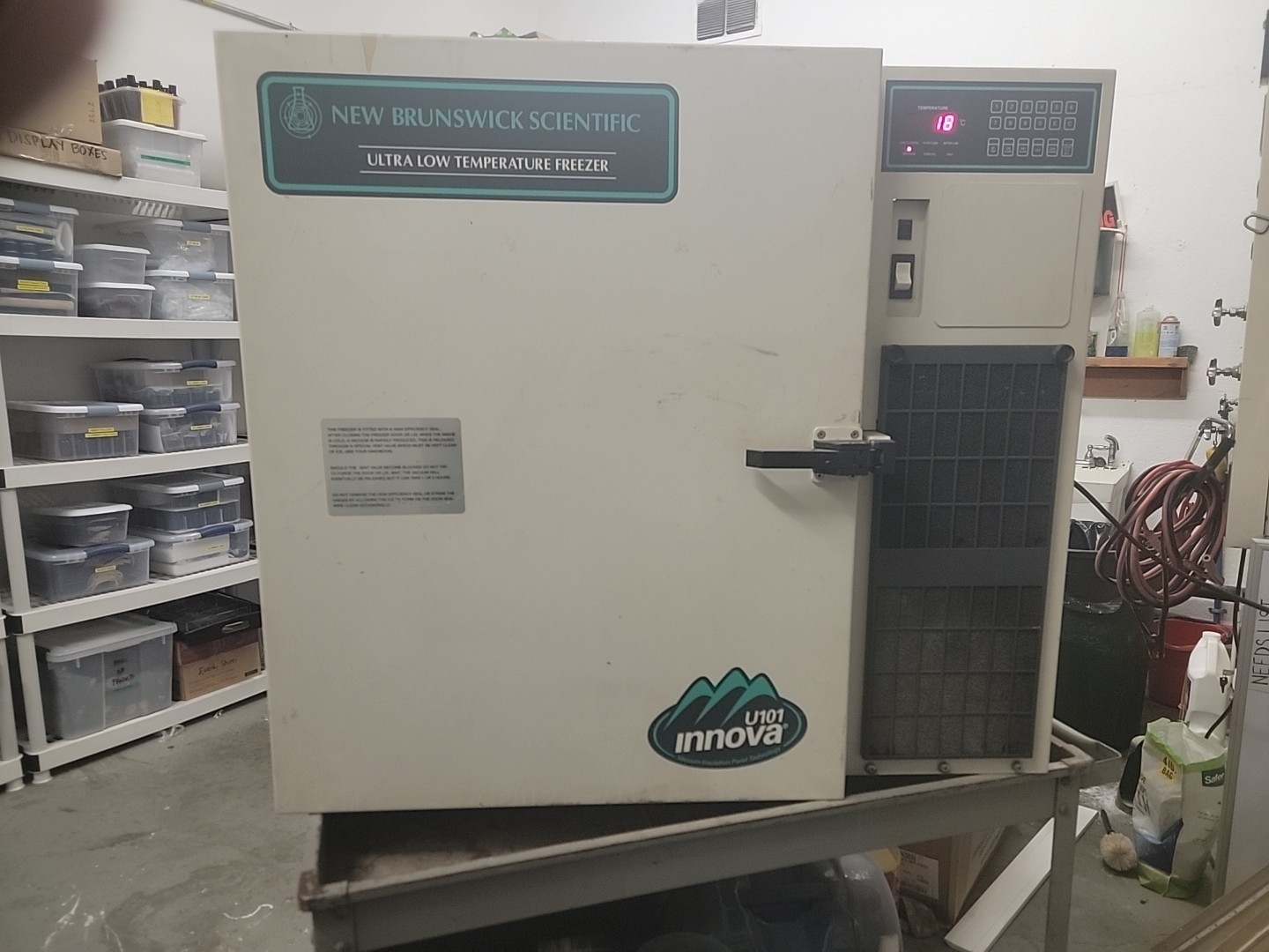 New Brunswick Innova U101 -86C degree ultra low temperature freezer