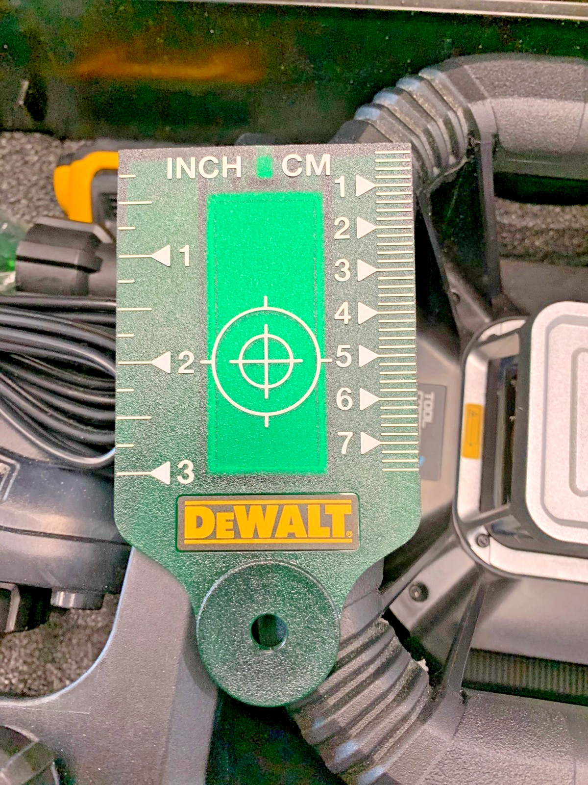 DEWALT DW080LGS 20V MAX Cordless Tool Connect Green Tough Rotary Laser Level