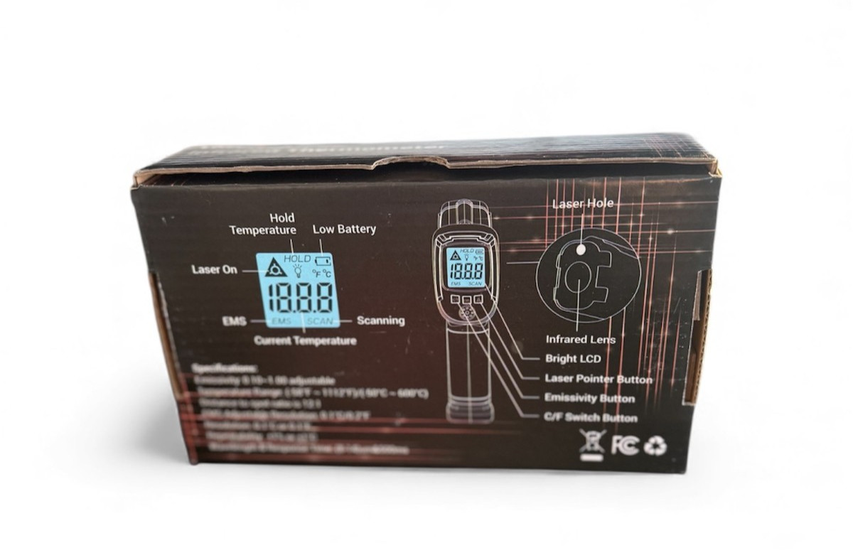 KIZEN Infrared Thermometer LaserPro LP300 Handheld Temperature Gun Orange – NIB