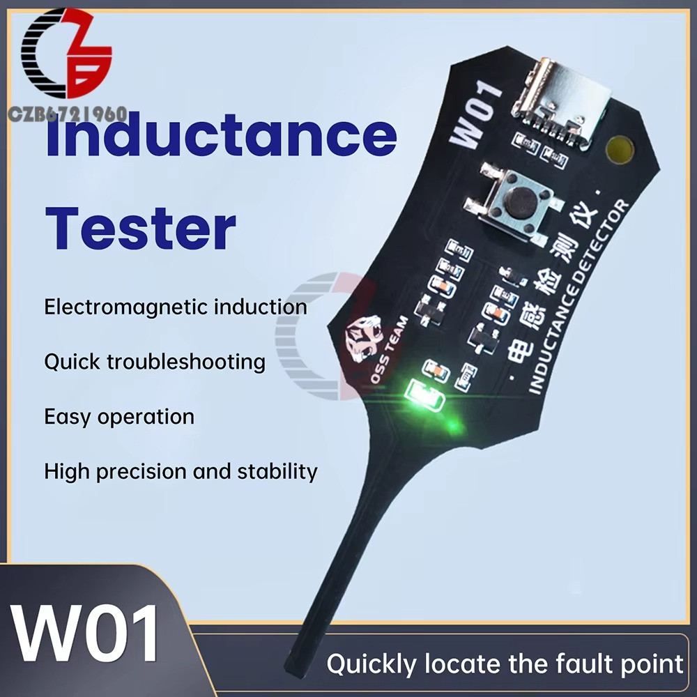Universal Inductance Tester W01 Inductor Detectors With Compactly Construction