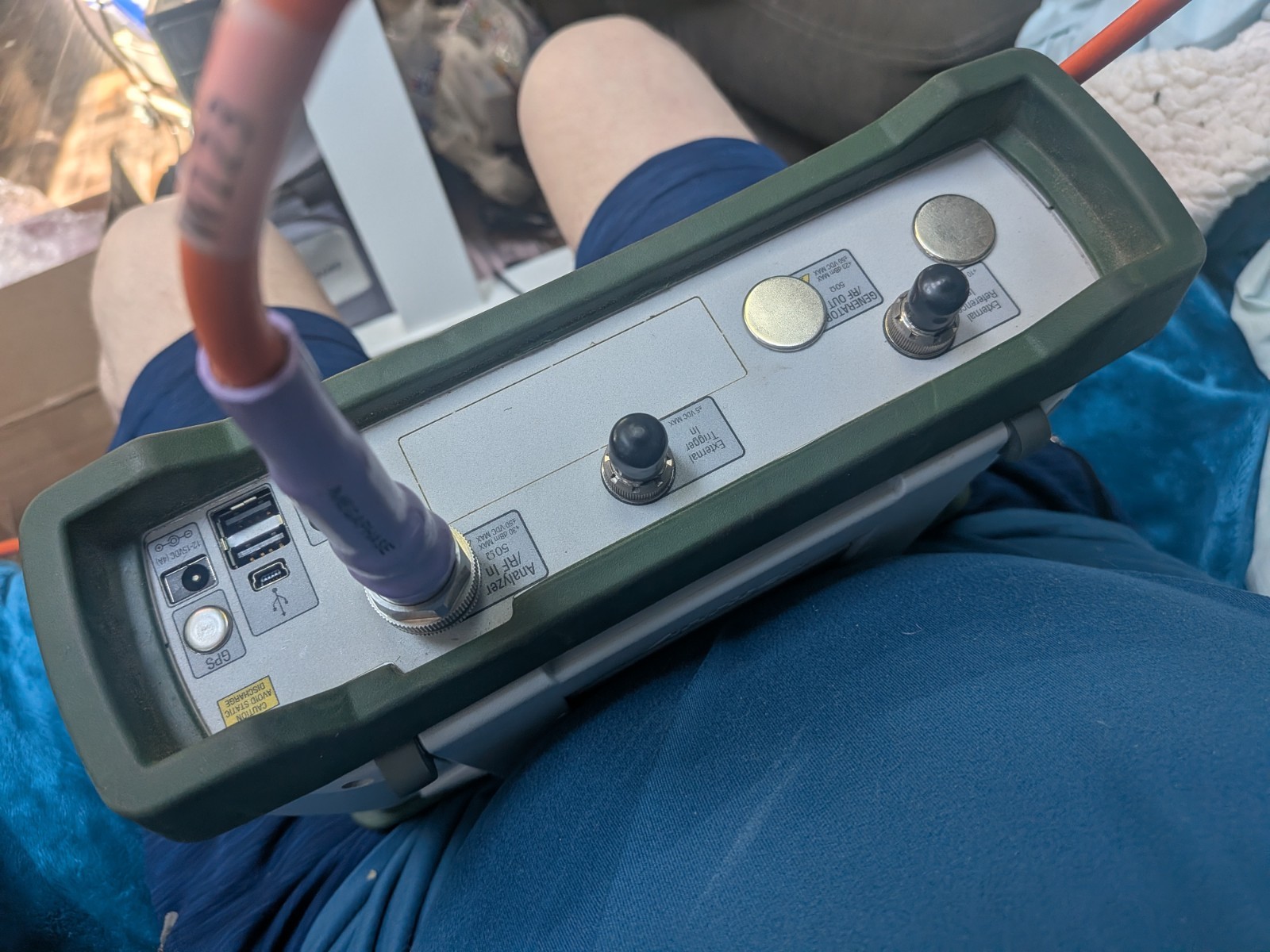 Anritsu MS2711E Handheld Spectrum Master Analyzer 3 GHz Cald! Touchscreen! Xlnt!