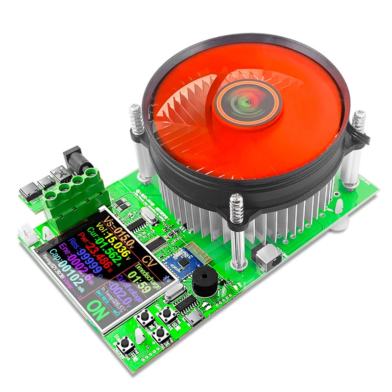 DL24 150W 4-Wire Electronic Load Battery Capacity Tester USB Discharge Meter