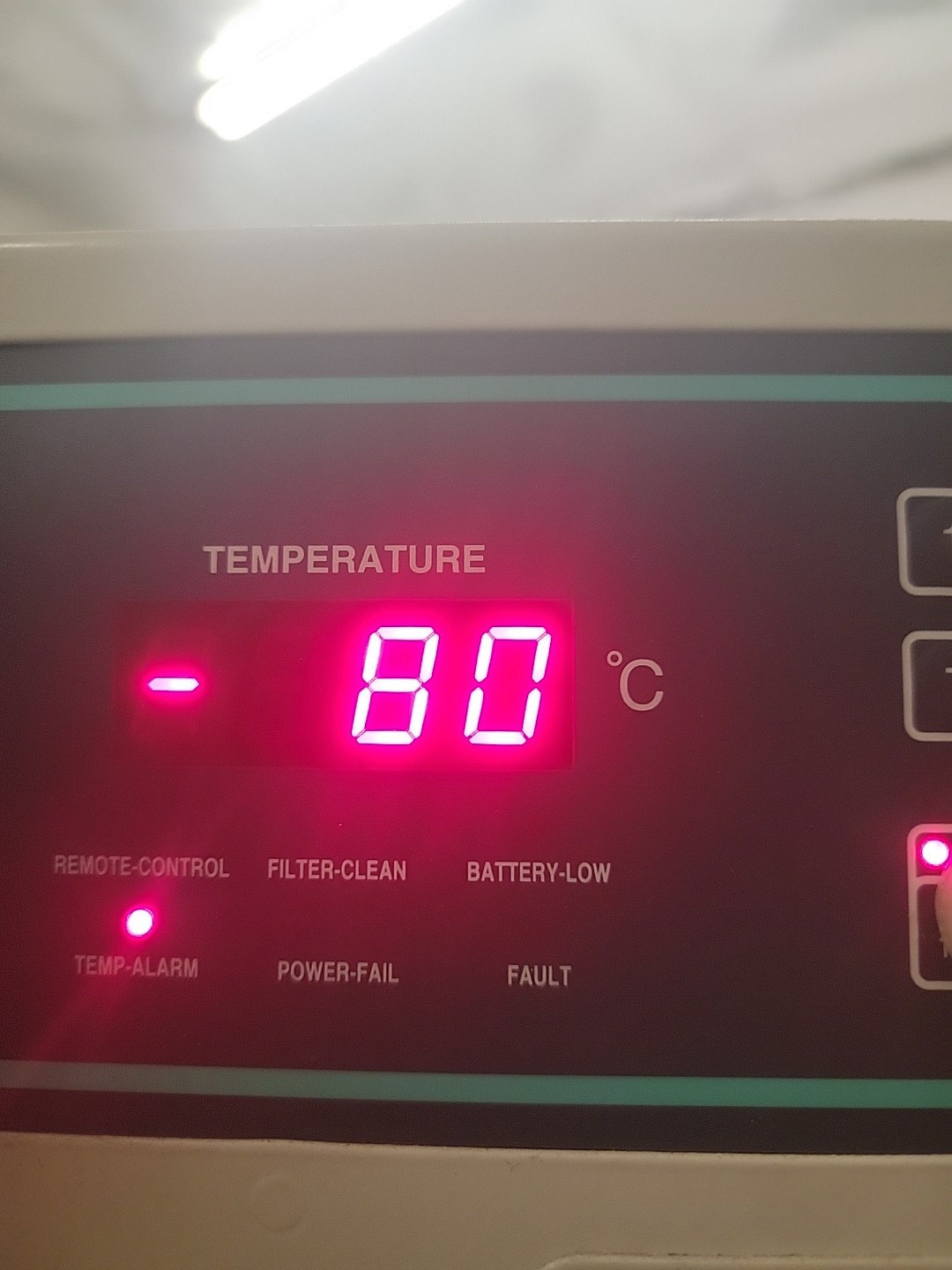 New Brunswick Innova U101 -86C degree ultra low temperature freezer