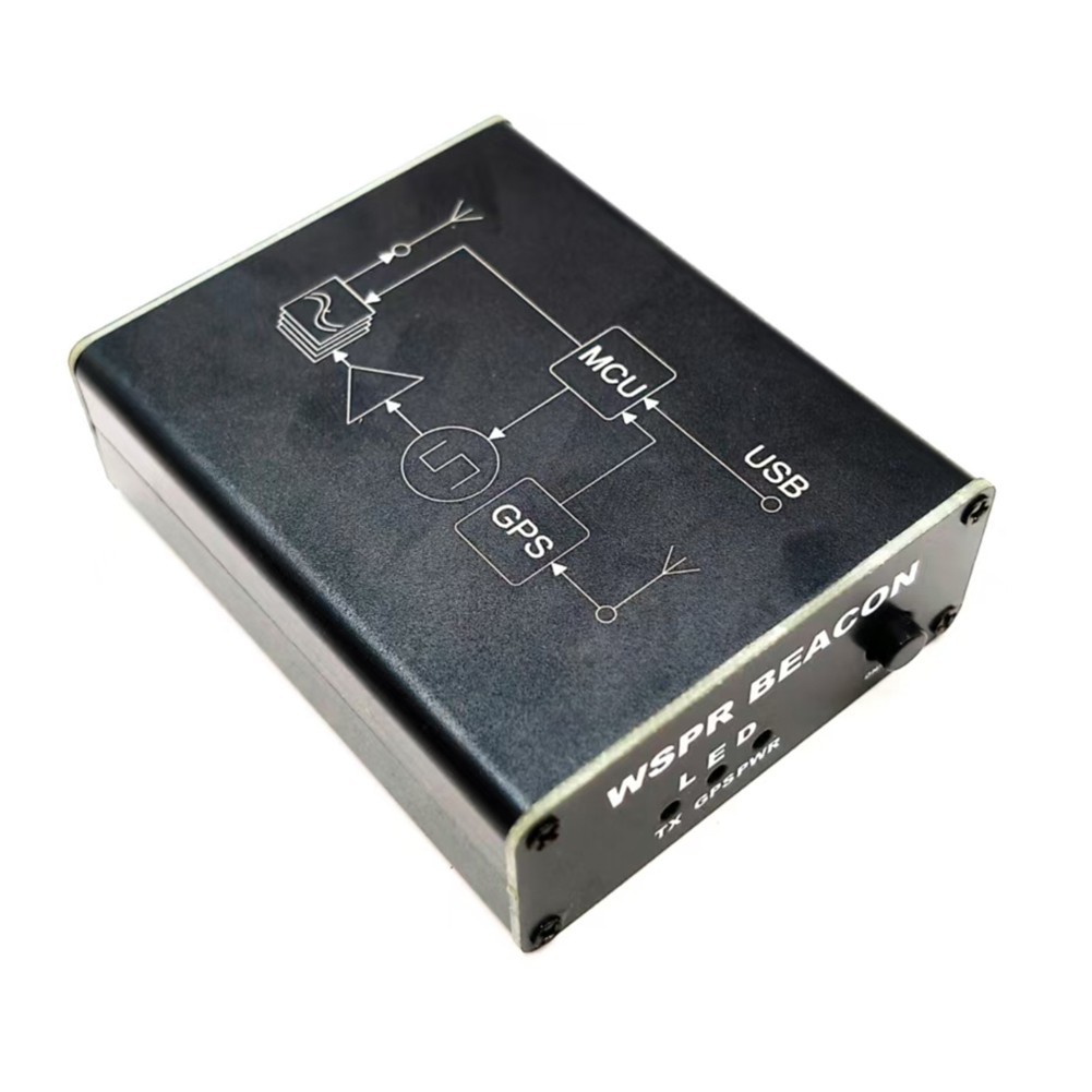 SI5351 WSPR Transmitter With TCXO & GPS Automatic QTH Positioning 23dBm 1-30mhz