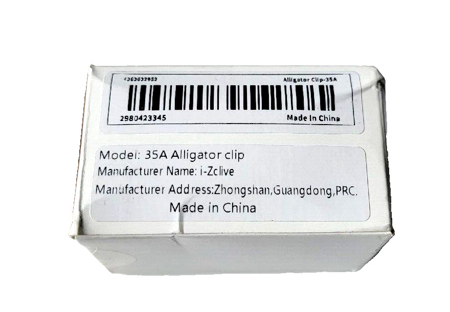 i-Zclive Alligator Clip 3.5in 35A / 1000v