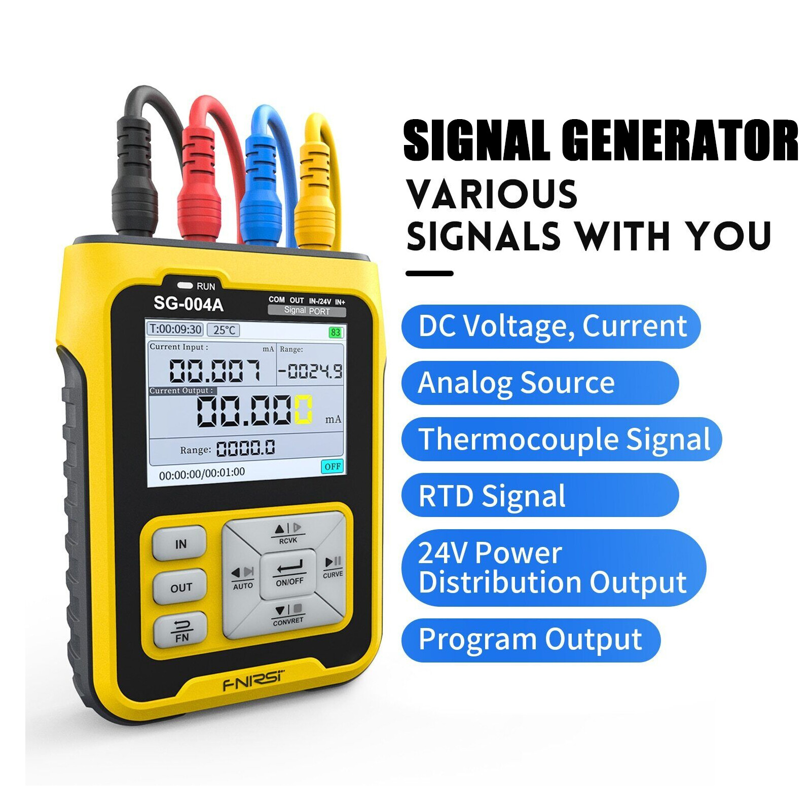 4-20mA Signal Generator Thermocouple Measure Calibration Current Voltage SG-004A