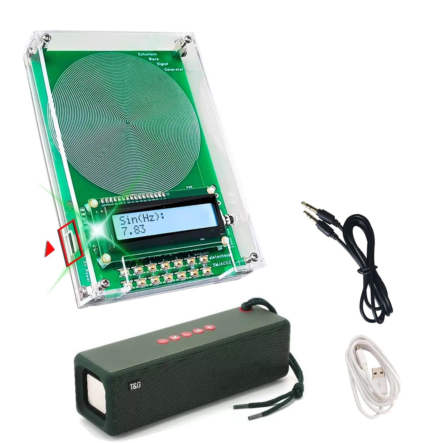 Low Frequency Signal Generator Adjustable Pulse Wave Audio Device