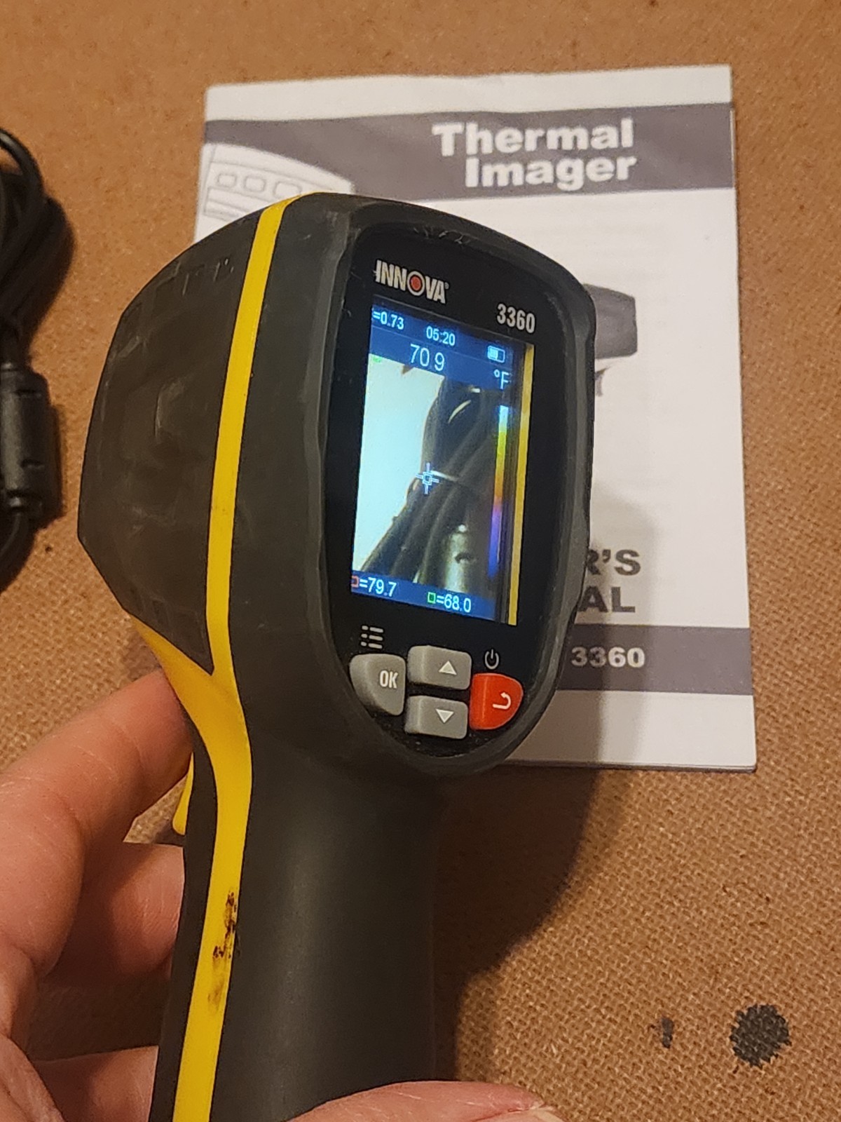 Innova 3360 Thermal Imaging Camera – Infrared with Heat Vision – HVAC/PIPES/AUTO