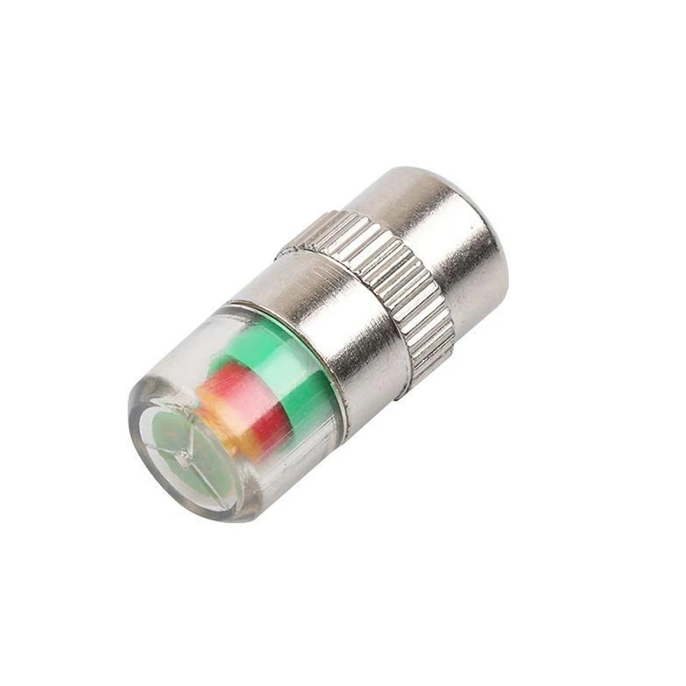 Cars Tire Air Pressure Monitor Alert 4Pcs/set Indicator Valve Cap Gauge…