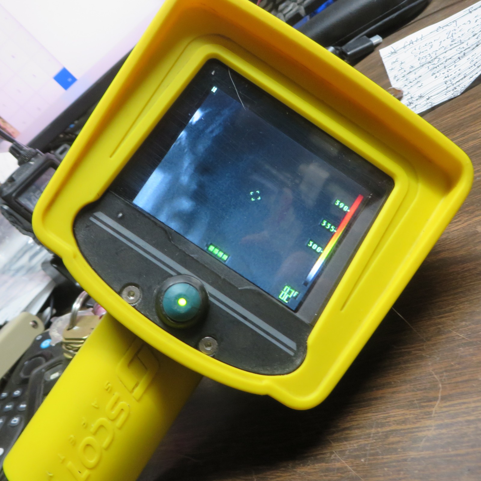 Scott x380 Handheld Thermal Imager w/truck charger 384×288 Hi Res. No battery